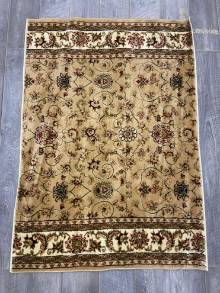 Коврик № 1428,бежевый,размер 1,5 на 1,07 метра