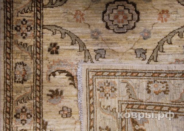 ковер ручной работы Шерстяной Афганский ковер ручной работы Сhoubi (Чуби) 4.13x0.87 — фото 4