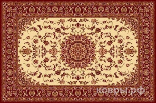 ковер Agnella Isfahan Tea brick red