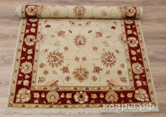 ковер ручной работы Пакистанский ковер ручной работы Белджик чуби 0.99x1.49м — фото 2