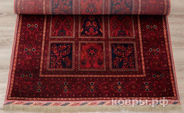 ковер ручной работы Афганский ковер ручной работы Белджик 1.0x1.12м — фото 2