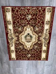 Коврик № 882,бордовый,размер 1 на 1,25 метра