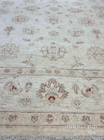 ковер ручной работы Шелковый Афганский ковер ручной работы Сhoubi (Чуби) 3x2.38 — фото 3