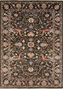 Шелковый Афганский ковер ручной работы Bidjar (Биджар) 2.94x2.11