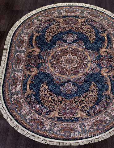 ковер MERINOS SHAHREZA D728 DARK NAVY Овал — фото 2