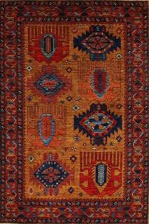 Пакистанский ковер ручной работы Файн чуби 1.86x2.69м