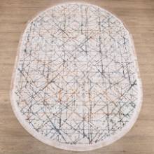 Karmen hali Ascona 4324B BEJ FLOS / BEJ FLOS овал