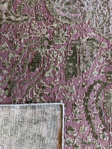 ковер ручной работы Индийский ковер ручной работы из шелка и шерсти 3.07x2.44 — фото 2