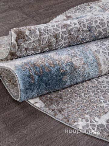 ковер KARMEN HALI ARMINA 03857A BLUE / BLUE Овал — фото 4