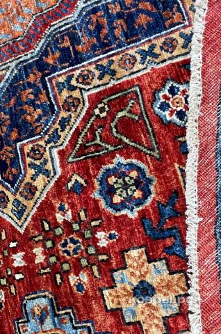 ковер ручной работы Шелковый Афганский ковер ручной работы Mamluk (Мамлук) 2.46x2.44 — фото 2