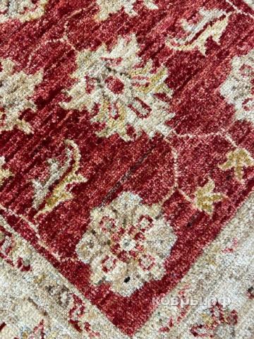 ковер ручной работы Афганский ковер ручной работы из шелка и шерсти Сhoubi Ziegler (Чуби зиглер) 0.9x0.6 — фото 3