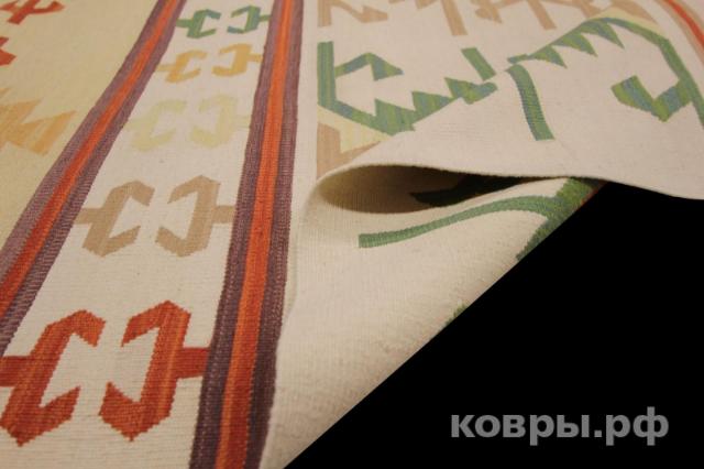 ковер ручной работы Шерстяной Афганский ковер ручной работы Kilim (Килим) 2.45x1.7 — фото 8