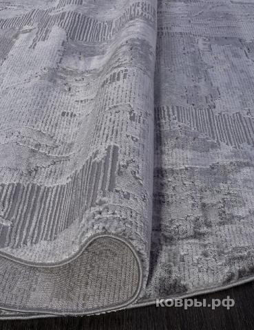 ковер KARMEN HALI ARMINA 03758A GREY / GREY Круг — фото 3