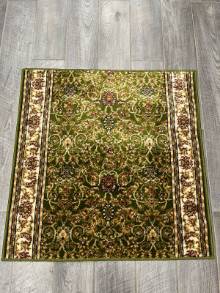 Коврик № 765,зеленый,размер 1 на 1 метр