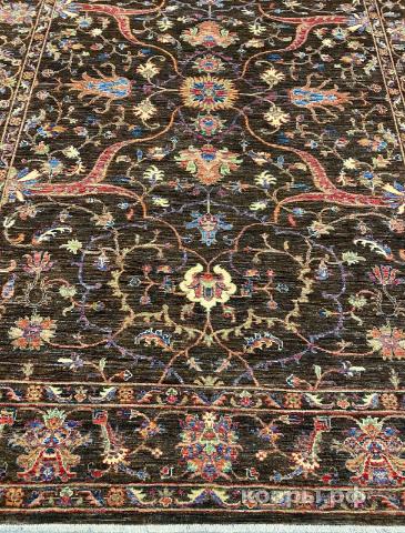 ковер ручной работы Шелковый Афганский ковер ручной работы Bidjar (Биджар) 2.94x2.11 — фото 2