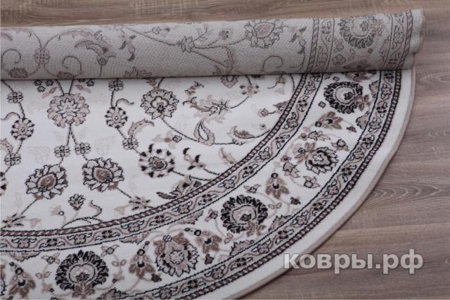 ковер Merinos Valencia Deluxe d251 cream-brown овал — фото 8