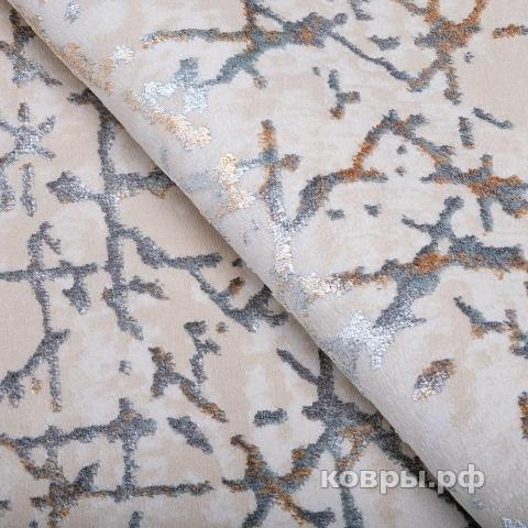 ковер Karmen hali Ascona 4324B BEJ FLOS / BEJ FLOS овал — фото 2