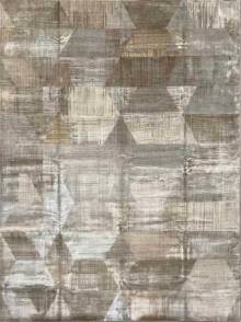 Индийский ковер ручной работы из шелка и шерсти 4.29x3.1