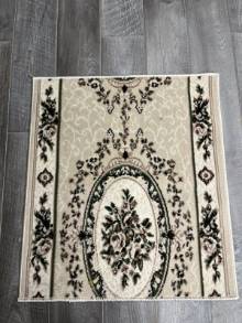 Коврик № 821,кремовый,размер 0,8 на 0,9 метра