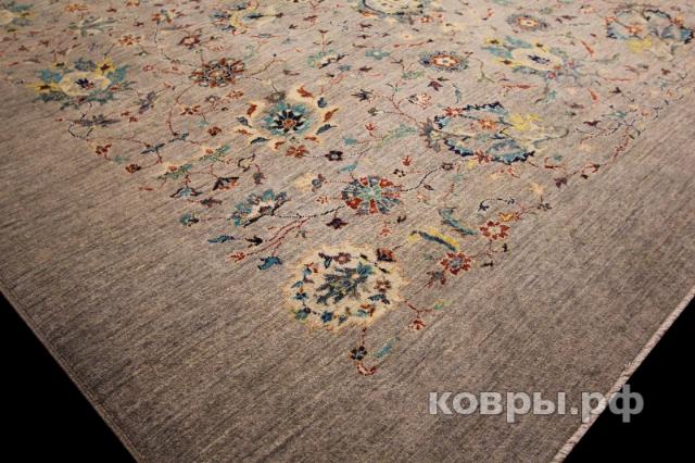 ковер ручной работы Шерстяной Афганский ковер ручной работы Сhoubi (Чуби) 2.96x2.53 — фото 5