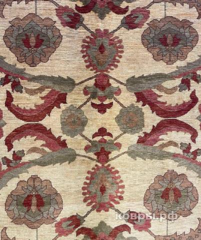 ковер ручной работы Шерстяной Афганский ковер ручной работы Oushak (Ушак) 3x3.55 — фото 2