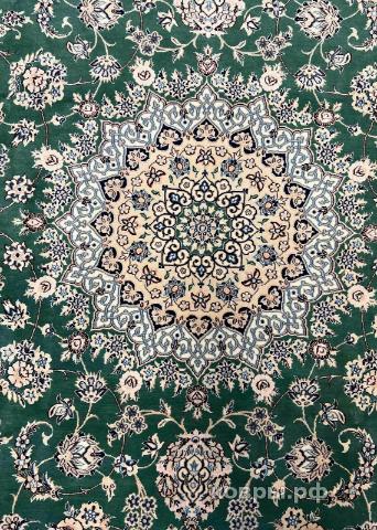 ковер ручной работы Шерстяной Иранский ковер ручной работы Nain (Наин) 2.5x3.5 — фото 4