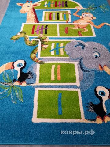 ковер Agnella Funky Tom turquoise — фото 3