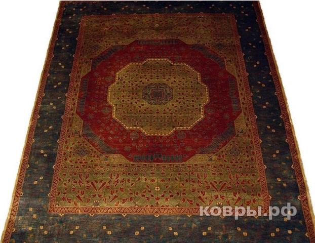 ковер ручной работы Индийский ковер ручной работы Агра 2.43x2.95м — фото 2