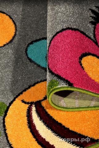 ковер Agnella Funky Top Tig graphite — фото 5