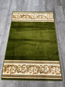 Коврик № 884,зеленый,размер 1 на 1,5 метра