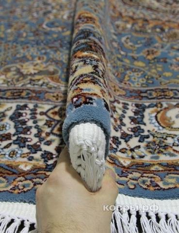 ковер Merinos Shahreza d414 BLUE Овал — фото 5