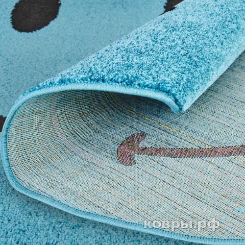 ковер MERINOS BRIGHT NC19 BLUE Круг — фото 3