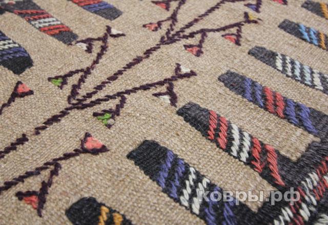 ковер ручной работы Шерстяной Иранский ковер ручной работы Kilim (Килим) 3.8x0.77 — фото 2