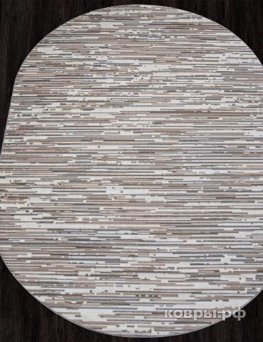 ковер Ковер MERINOS SIERRA F352 CREAM-BLUE Овал — фото 2