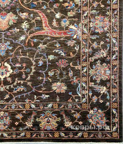 ковер ручной работы Шелковый Афганский ковер ручной работы Bidjar (Биджар) 2.94x2.11 — фото 4