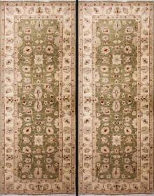 Афганский ковер ручной работы из шелка и шерсти Сhoubi Ziegler (Чуби зиглер) 1.98x0.78