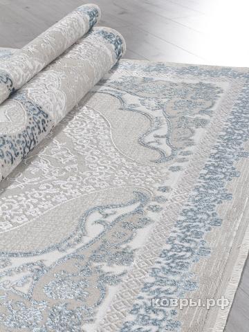 ковер Ковер ARDA EFSAN Q010A CREAM SHRINK / BLUE FDY — фото 3