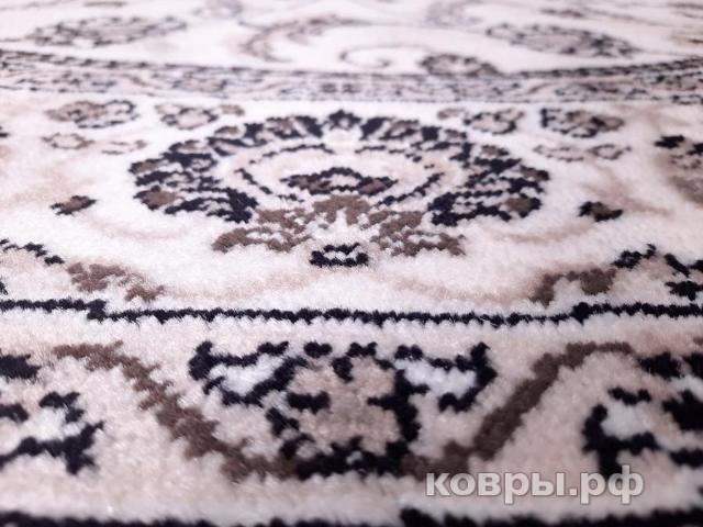 ковер Merinos Valencia Deluxe d251 cream-brown овал — фото 10