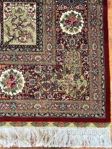 ковер ручной работы Шелковый Китайский ковер ручной работы 3.05x2 — фото 2