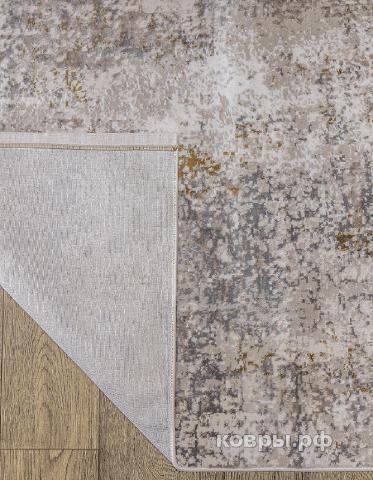 ковер Турция Polo K768A CREAM / D_GRAY овал — фото 3