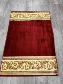 Коврик№700,бордовый,размер 1 на 1,5 метра