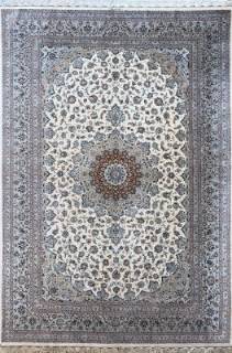 Шелковый Иранский ковер ручной работы Qum (Кум Кашан)2.5x3.5