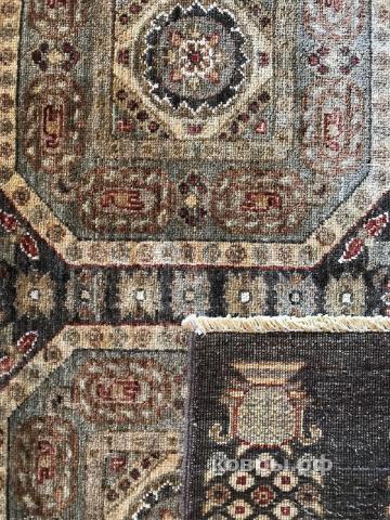 ковер ручной работы Шелковый Афганский ковер ручной работы Сhoubi (Чуби) 3.46x2.73 — фото 3