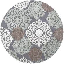 Круглый ковер из вискозы Genova 38001 556550 Круглый ковер из вискозы Genova 38001 556550