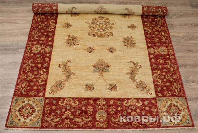 ковер ручной работы Пакистанский ковер ручной работы Чуби зиглер 1.7x2.37м — фото 4