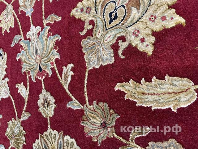 ковер ручной работы Индийский ковер ручной работы из шелка и шерсти Agra (Агра) 3.05x3.05 — фото 2