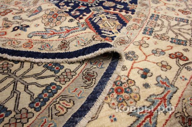 ковер ручной работы Шелковый Афганский ковер ручной работы Kazakh (Казах) 2.45x2.4 — фото 4