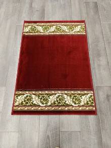 Коврик №1844,бордовый,размер 0,7 на 1,2 метра