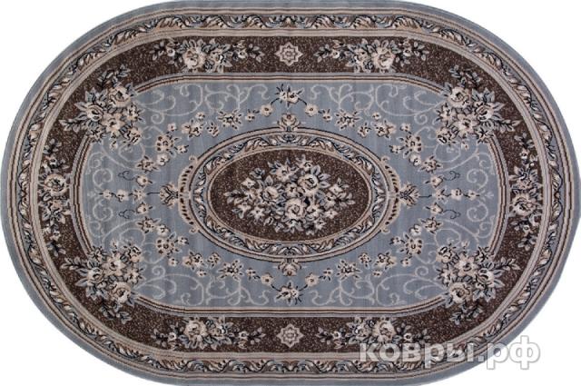 ковер MERINOS SIERRA 5444 BLUE-BROWN Овал