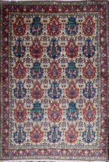 Шерстяной ковер ручной работы Bakhtiari (Бахтияри) 4x3 из натуральных материалов